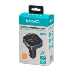 FM модулятор Bluetooth Mivo MF-02 PD3.0 QC3.0 42W