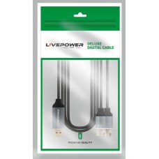 Кабель адаптер USB MIDI LivePower Аудио Premium H258 S283 1.8m