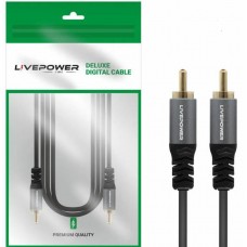 Кабель 1RCA - 1RCA LivePower Аудио Premium H247 S272 1.8m