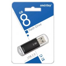 Флешка USB 8Gb Smartbuy V-Cut Black