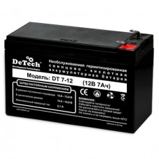 Батарея Detech DT 7-12 (12V 7Ah)