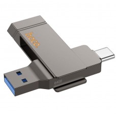 Флешка USB 3.0 64Gb Hoco UD15 с Type-C