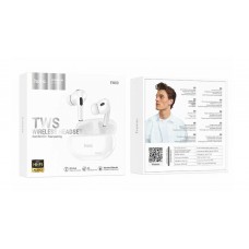 Наушники Bluetooth Hoco EW60, вакуумные, TWS, белые