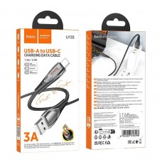 Кабель USB Type-C Hoco U133 black