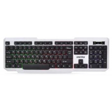 Клавиатура USB Smartbuy SBK-333U-WK с подсветкой белая