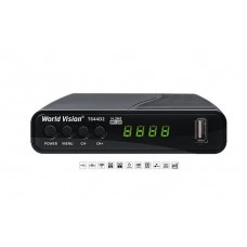Ресивер DVB-T2/C World Vision T644D2Fm с кабельным тв и интернет