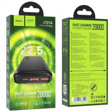 Power bank Hoco J101A 20000mah с быстрой зарядкой, черный