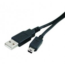 Кабель mini USB 5pin 1.5m с ферритом Alencom 57-015